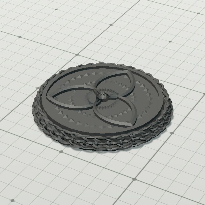 TB10M IC's Geom Token, Triquetra 1x1