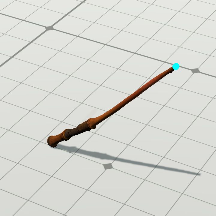 Magic wand glowing - blue