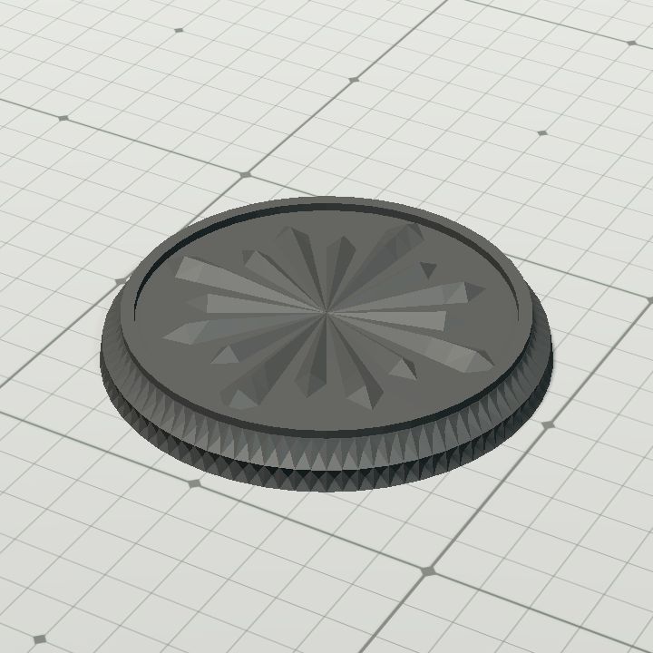 TB09M IC's Geom Token, Starburst 1x1