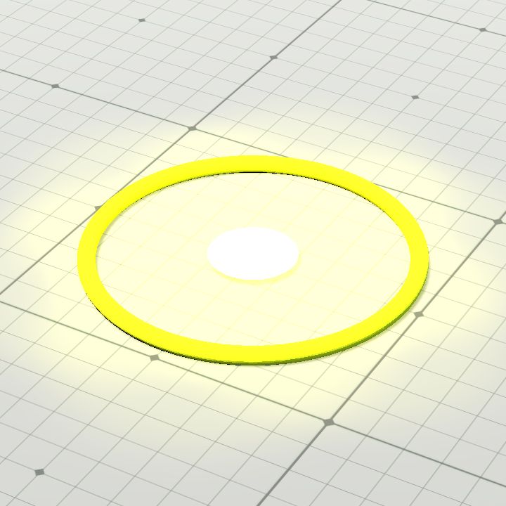 SR03 IC's Status Ring, Yellow