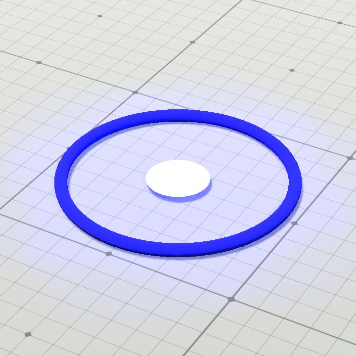 SR05 IC's Status Ring, Blue