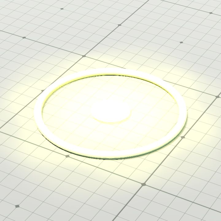 SR13 IC's Status Ring, Powder Yellow