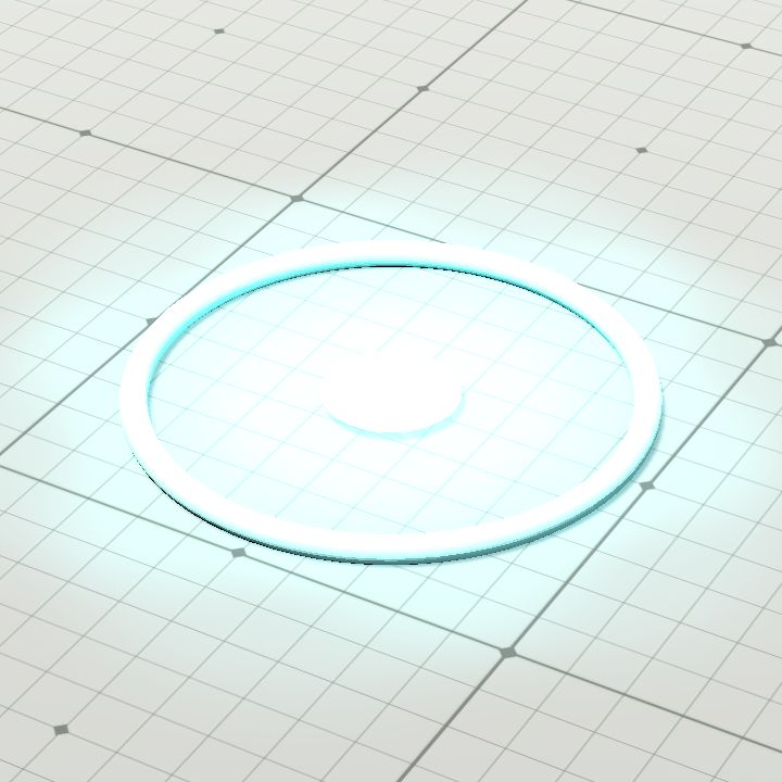 SR16 IC's Status Ring, Powder Blue