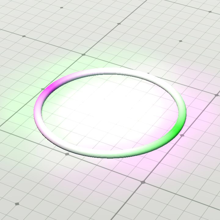 SR23 IC's Status Ring, Purple-Green
