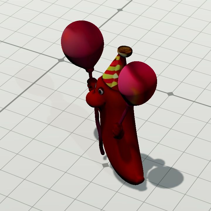 Birthday sausage 1