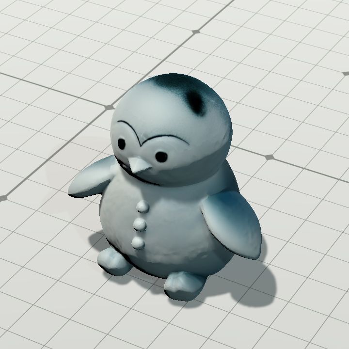 Penguin plushie 2