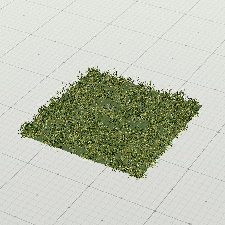 Grass clump base 1
