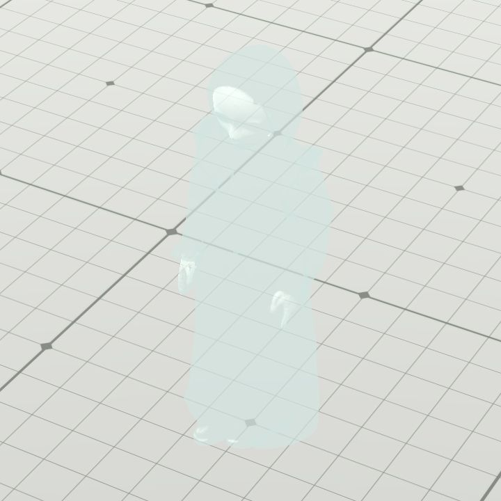 Doll 1 ghostly glowing