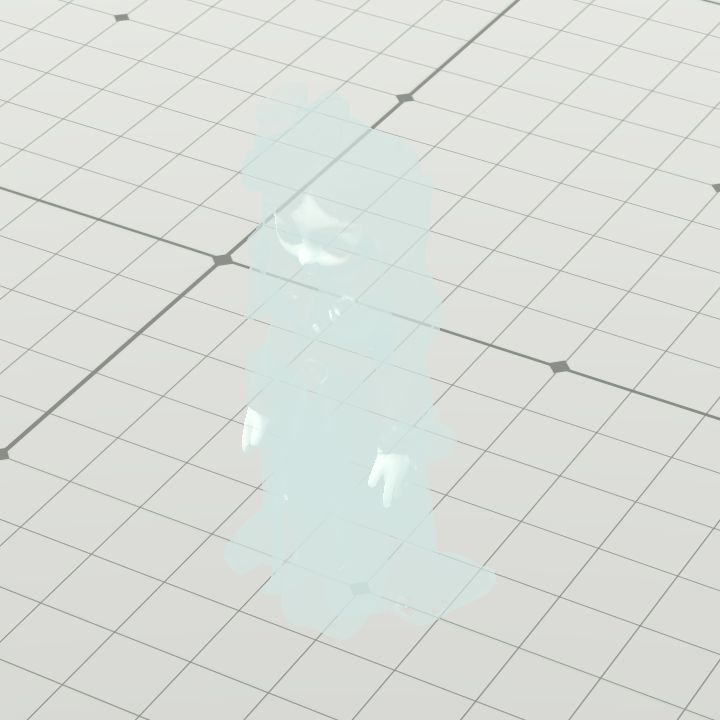 Doll 3 ghostly glowing