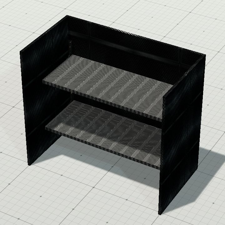 Sci-fi bunk - enclosed