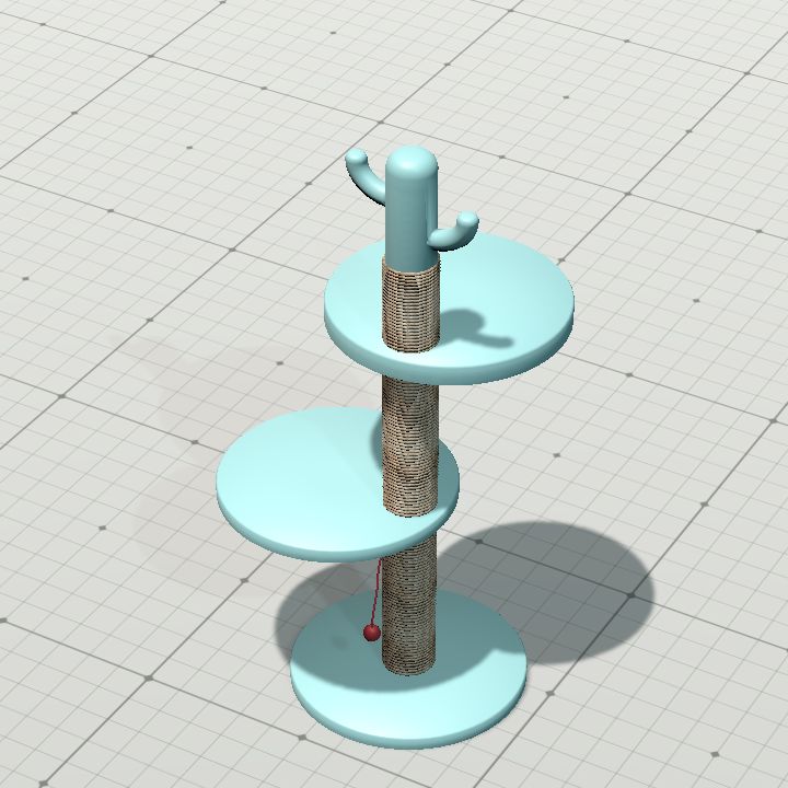 Cat tree - blue