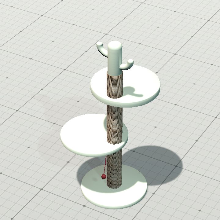 Cat tree - white