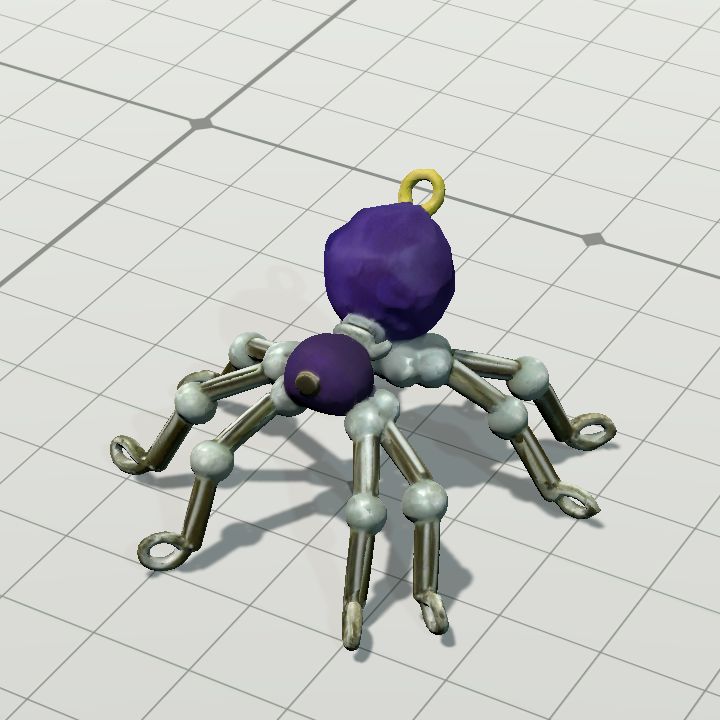 Beaded spider
