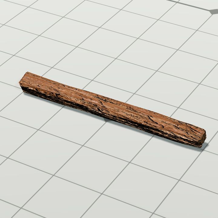 Chocolate flake - lying down