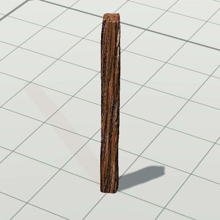 Chocolate flake - upright