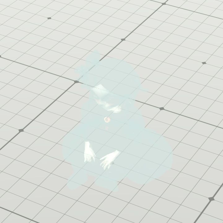 Doll 4 - Ghostly glowing