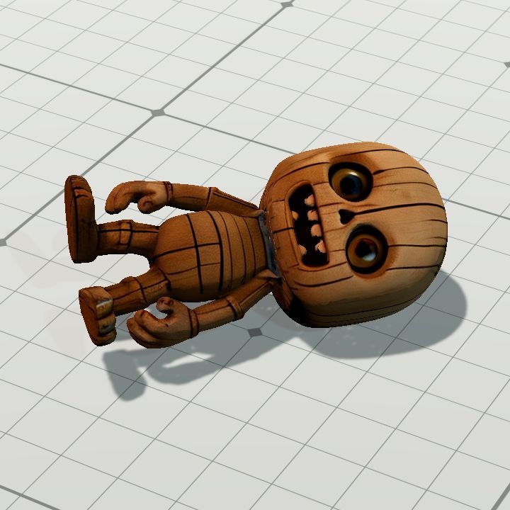 Doll wood 1 - on side