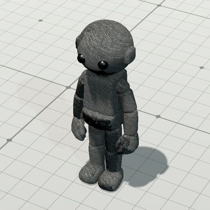 Doll wood 2.3 burned