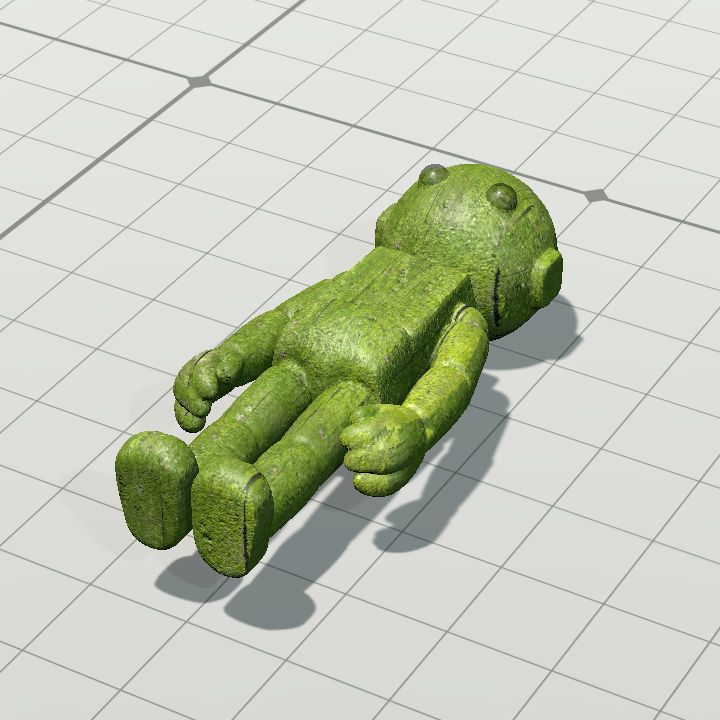 Doll wood 2.5 moss - lying