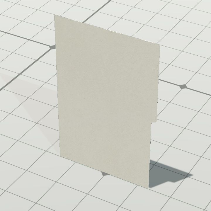 Document folder - upright
