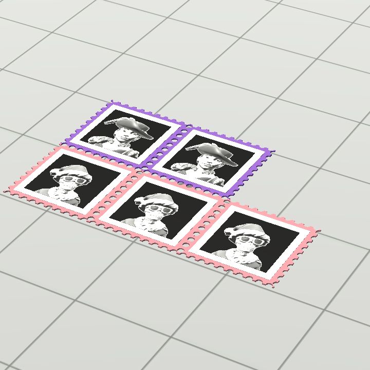 Stamp - part book - mix
