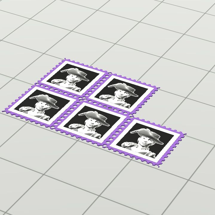 Stamp - part book - The Lady