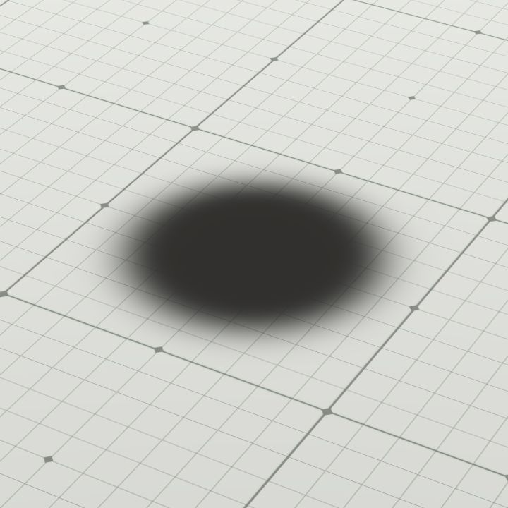 DS00D IC's Drop Shadow, Circle, Dark