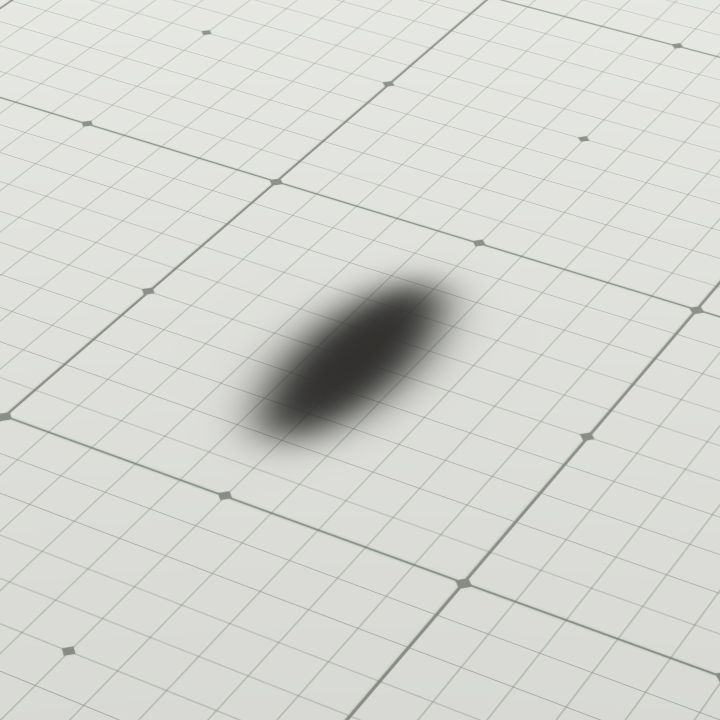 DS01 IC's Drop Shadow, Oval, Dark