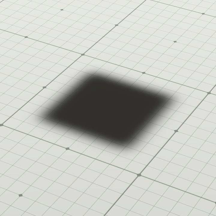 DS02D IC's Drop Shadow, Square, Dark