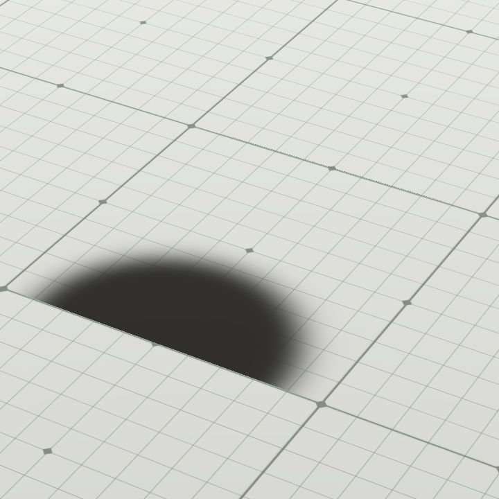 DS03D IC's Drop Shadow, Arc, Dark