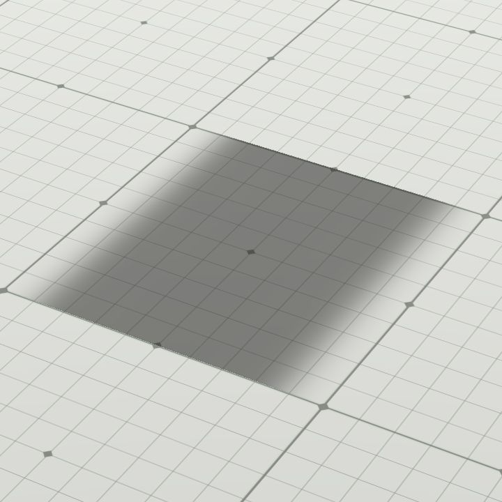 DS04L IC's Drop Shadow, Center, Light