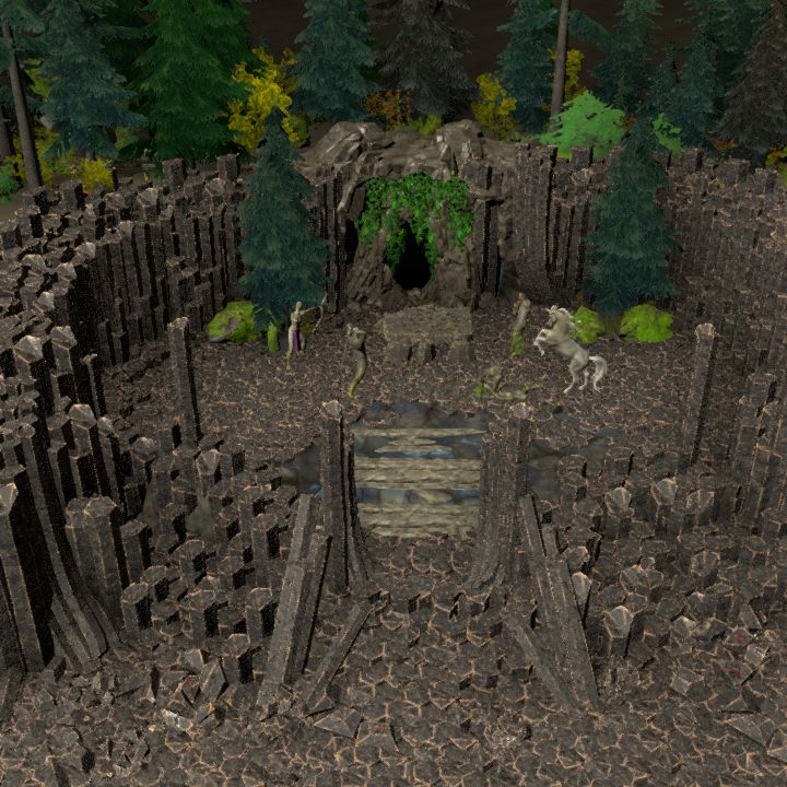 The Petrified Cave - day