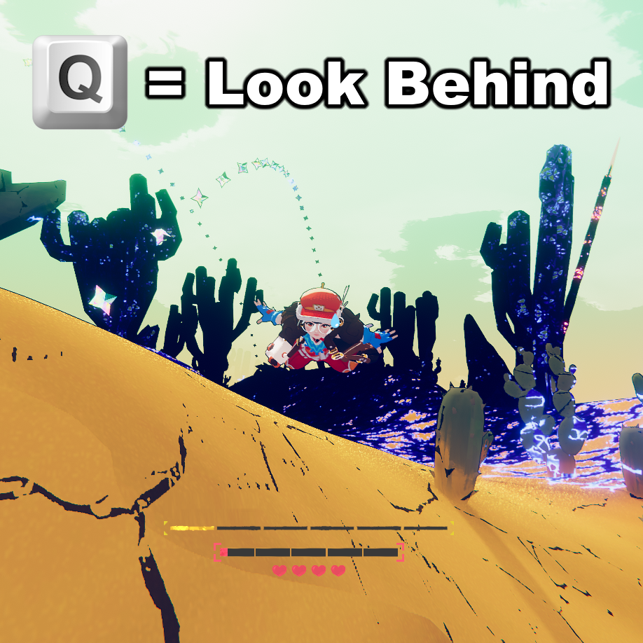 Look Behind Button