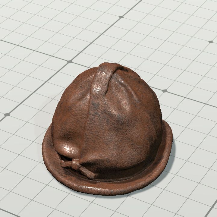 Hat - leather 2