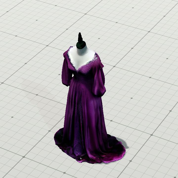 Dress - purple 0