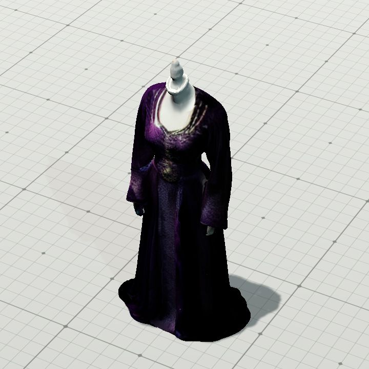 Dress - purple 1