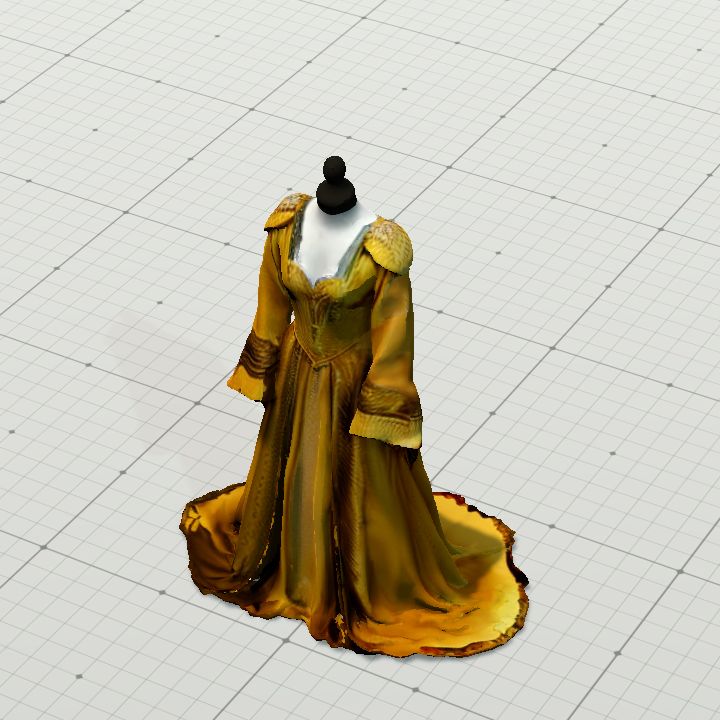 Dress - gold 3