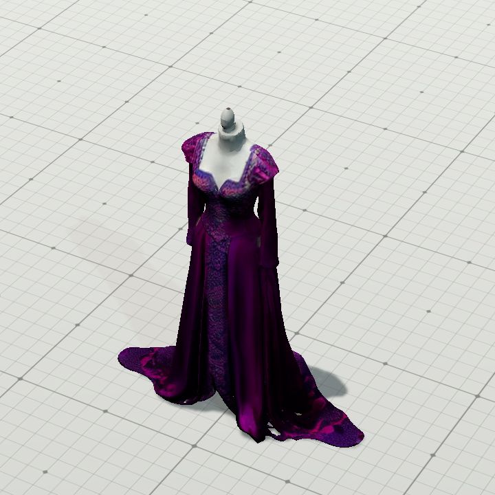 Dress - purple 5
