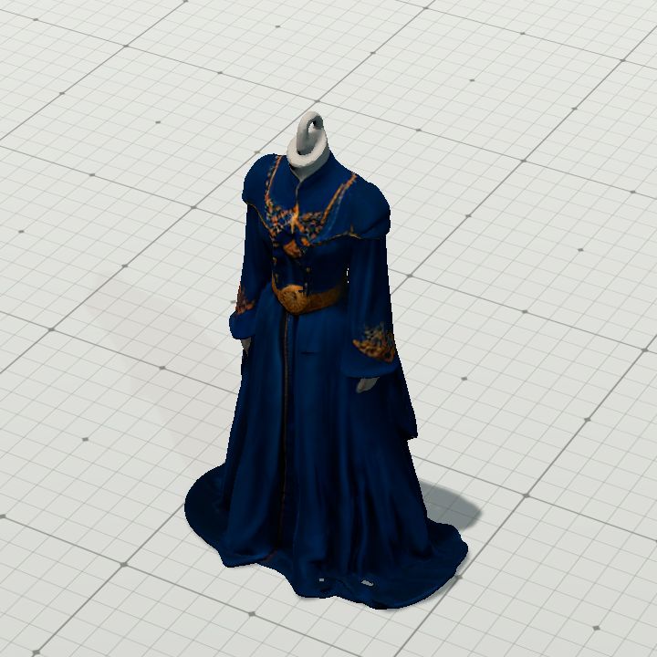 Dress - blue 1