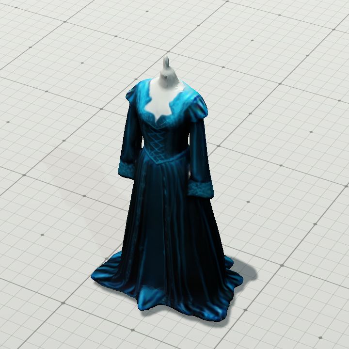 Dress - blue 2