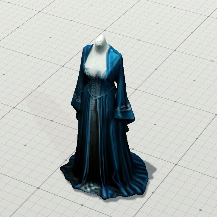 Dress - blue 3
