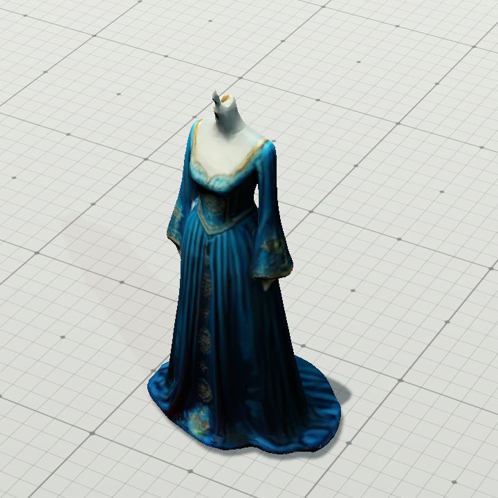 Dress - blue 4