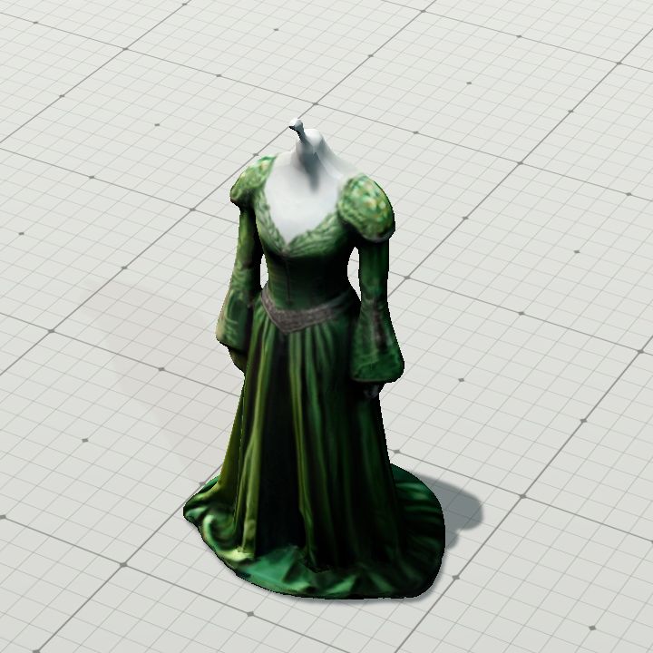 Dress - green 3
