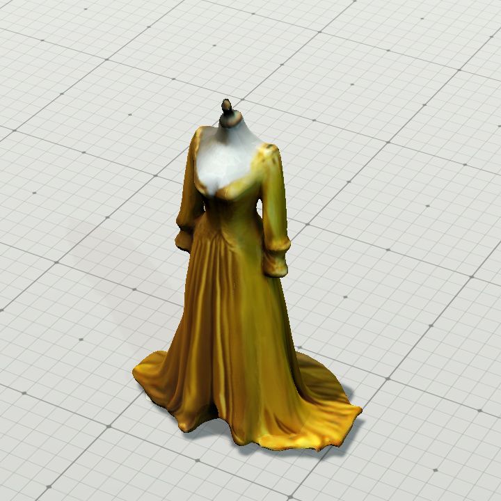 Dress - orange 1