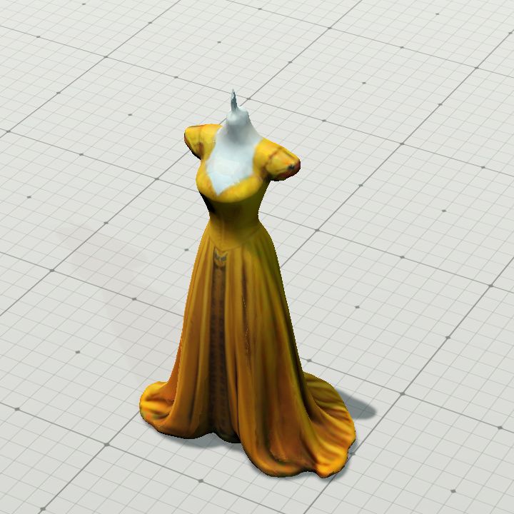 Dress - orange 2