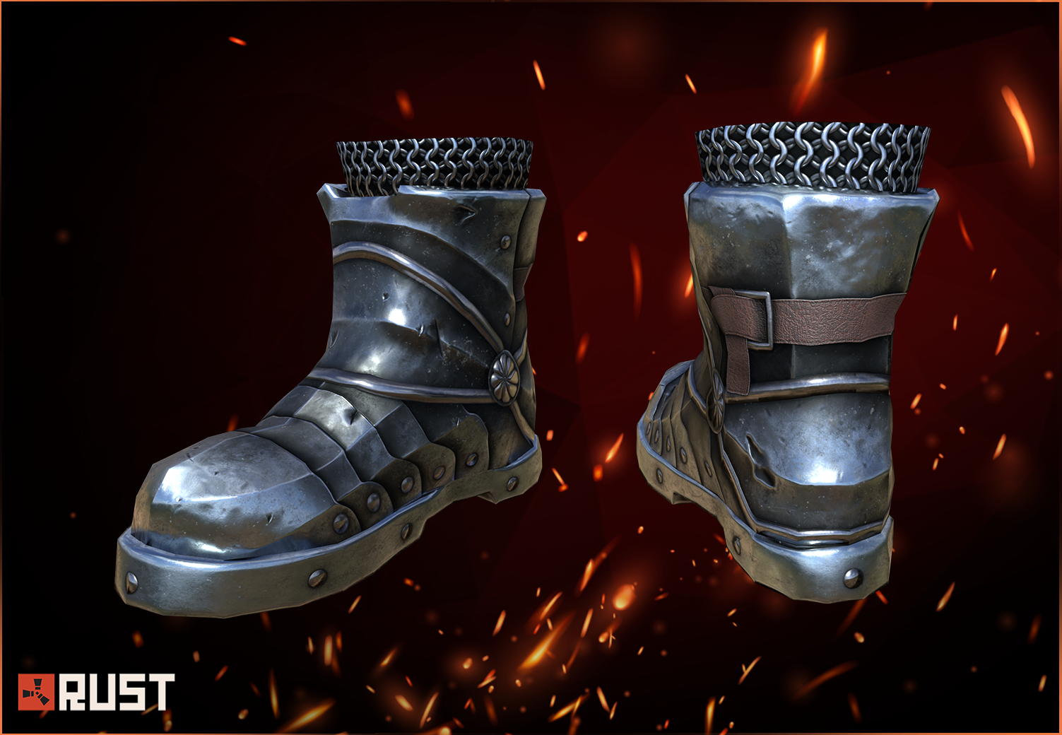 Heavy Knight Boots