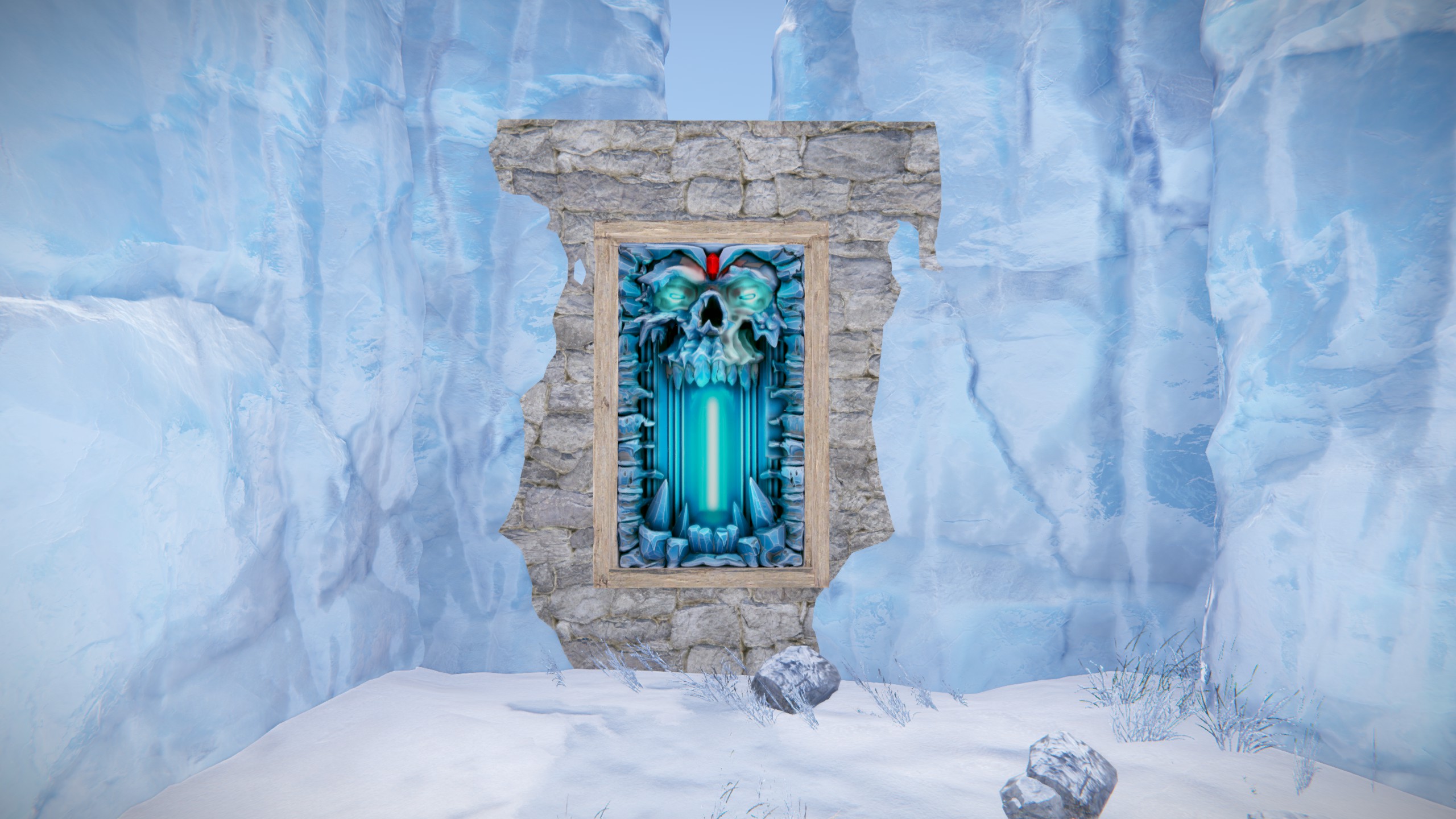 Frozen Crypt Door