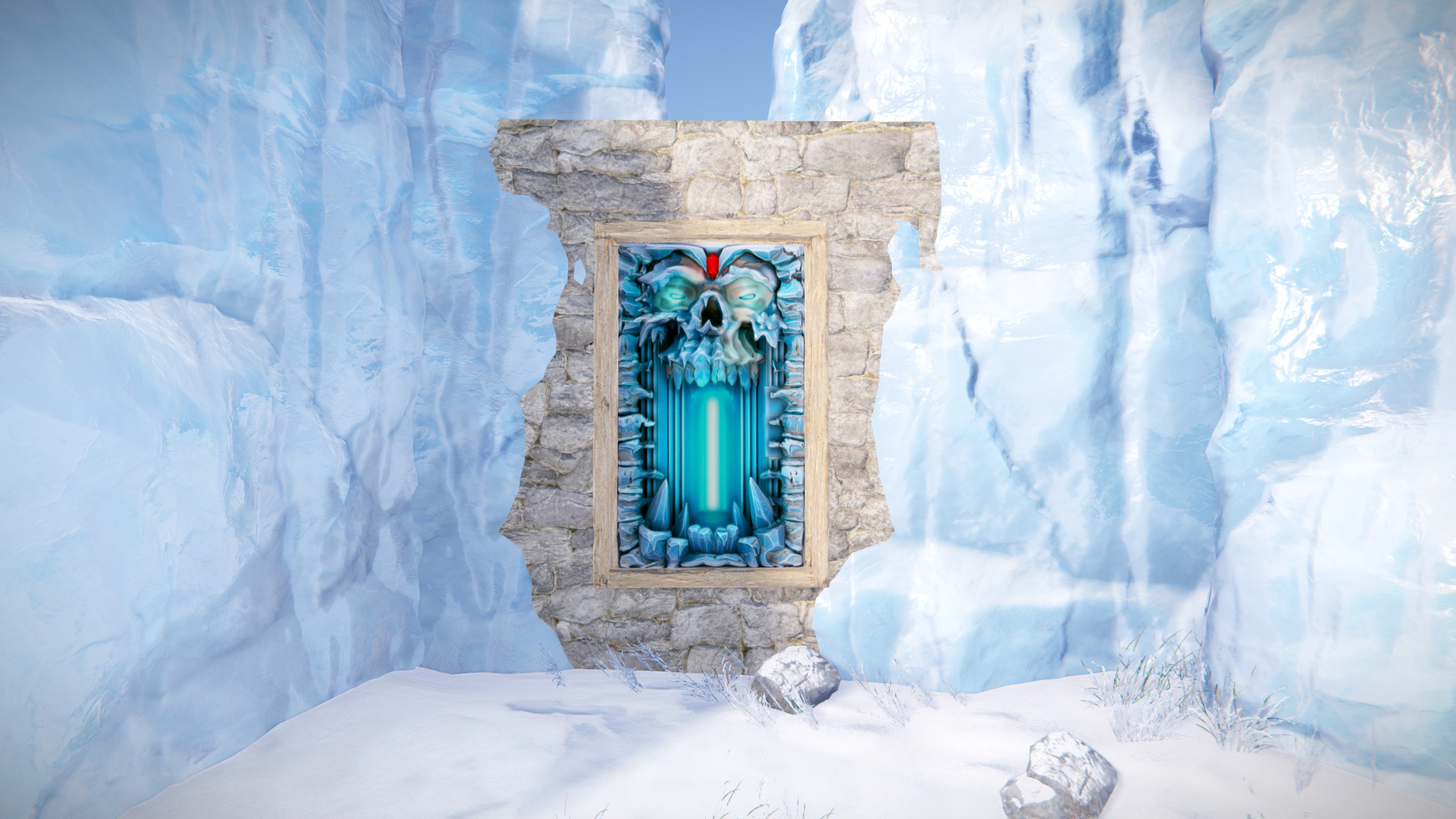 Frozen Crypt Door