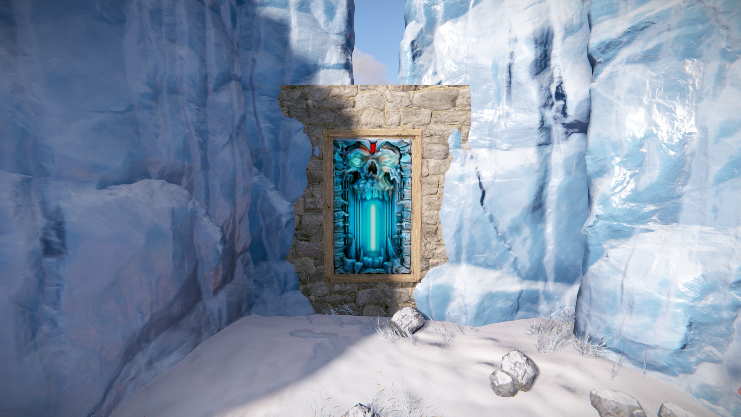 Frozen Crypt Door