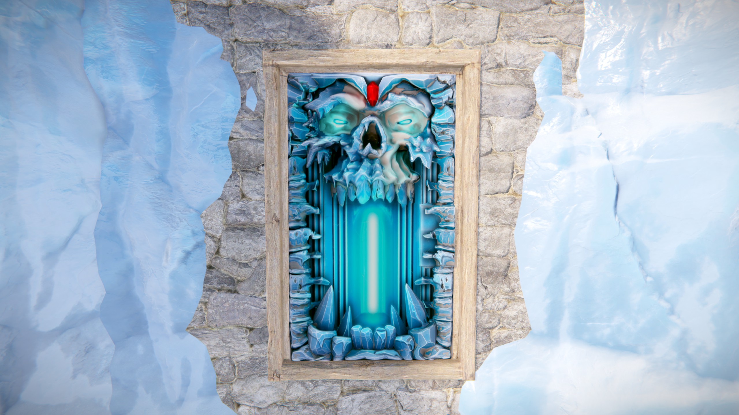 Frozen Crypt Door